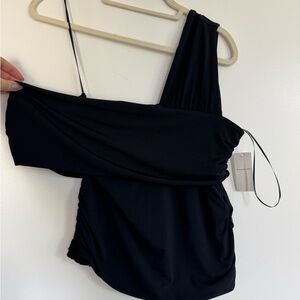 Abercrombie & Fitch Black Tank Top